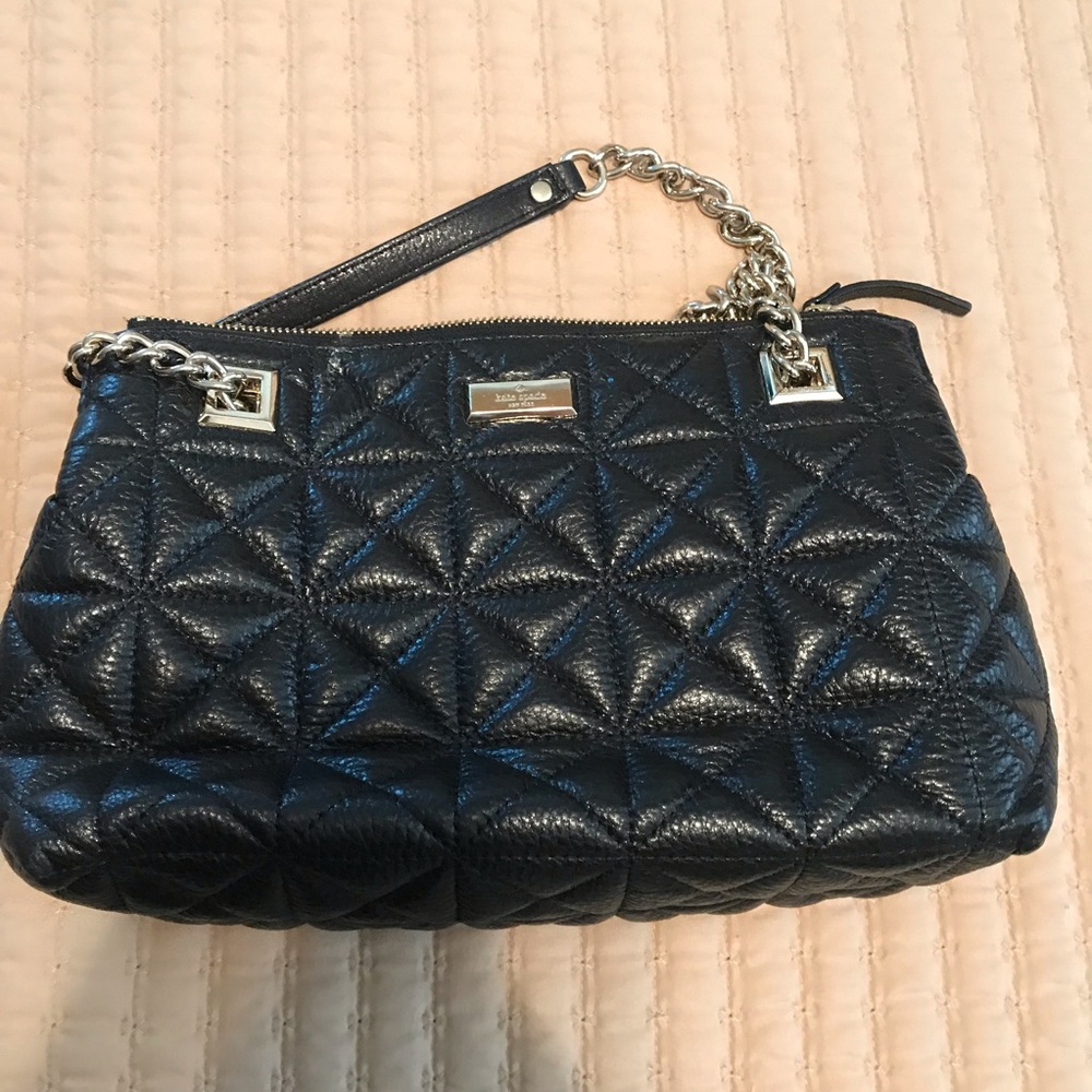 Kate Spade Over Shoulder Cross Stitched Med Bag